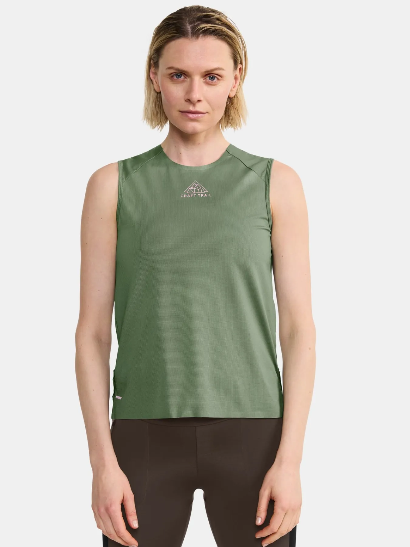 T-Skjorter & Singleter|Løping>Craft Sportswear PRO Trail Singlet W Thyme