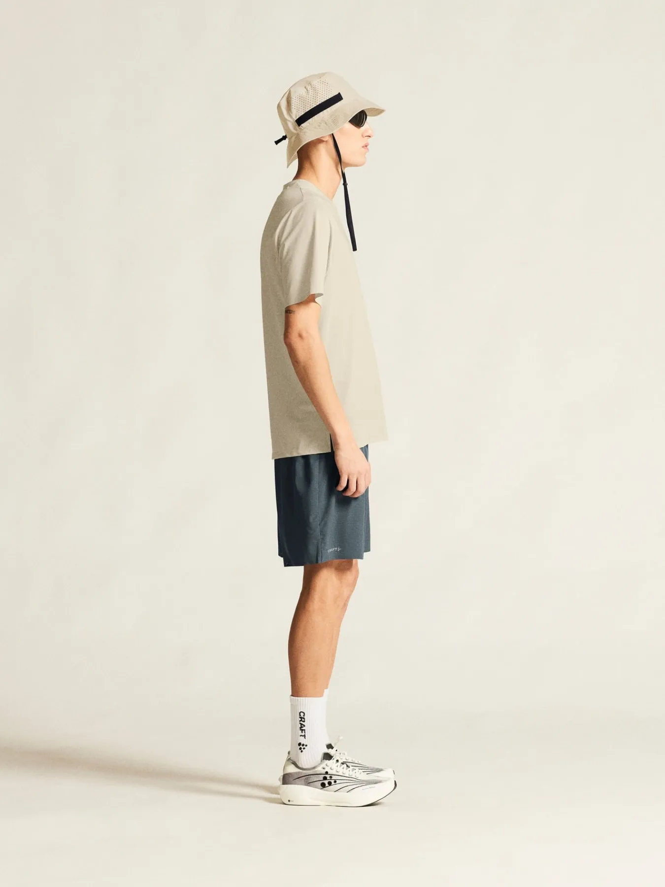 T-Skjorter & Singleter|Løping>Craft Sportswear PRO Trail Ss Tee 2 M Plaster