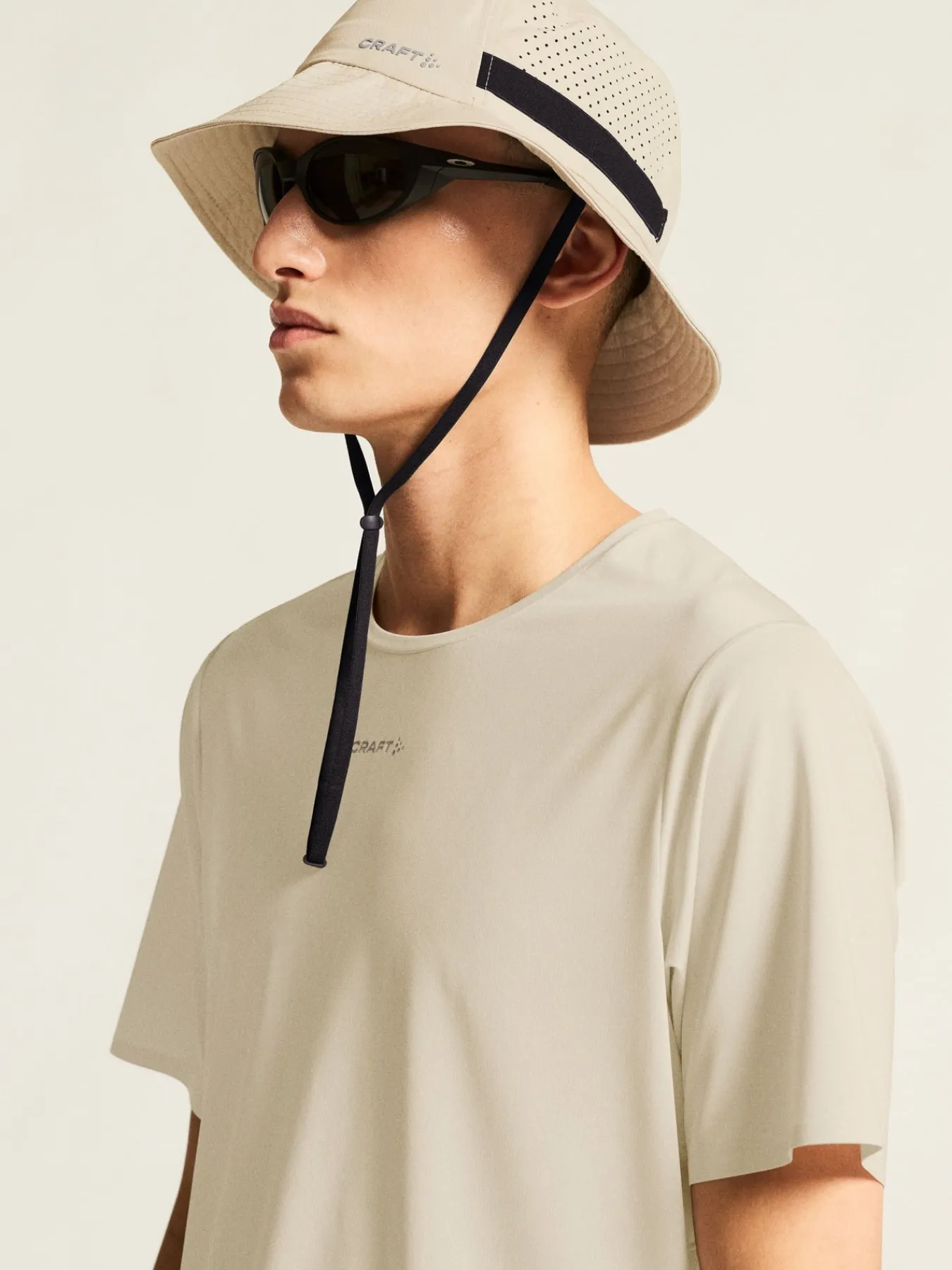 T-Skjorter & Singleter|Løping>Craft Sportswear PRO Trail Ss Tee 2 M Plaster