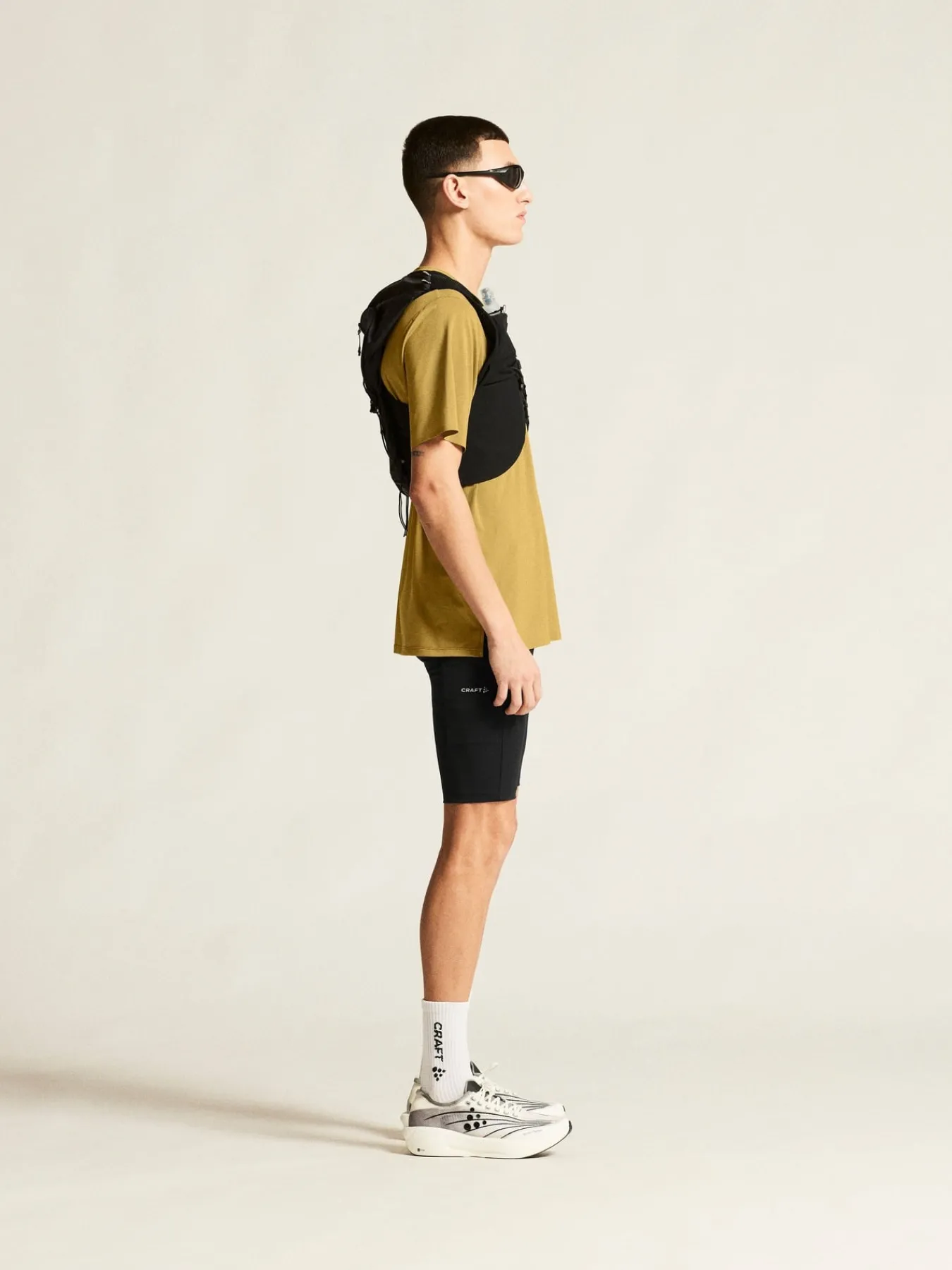 T-Skjorter & Singleter|Løping>Craft Sportswear PRO Trail Ss Tee 2 M Khaki