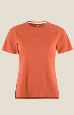 T-Skjorter & Singleter|Løping>Craft Sportswear PRO Trail Ss Tee 2 W Sequoia