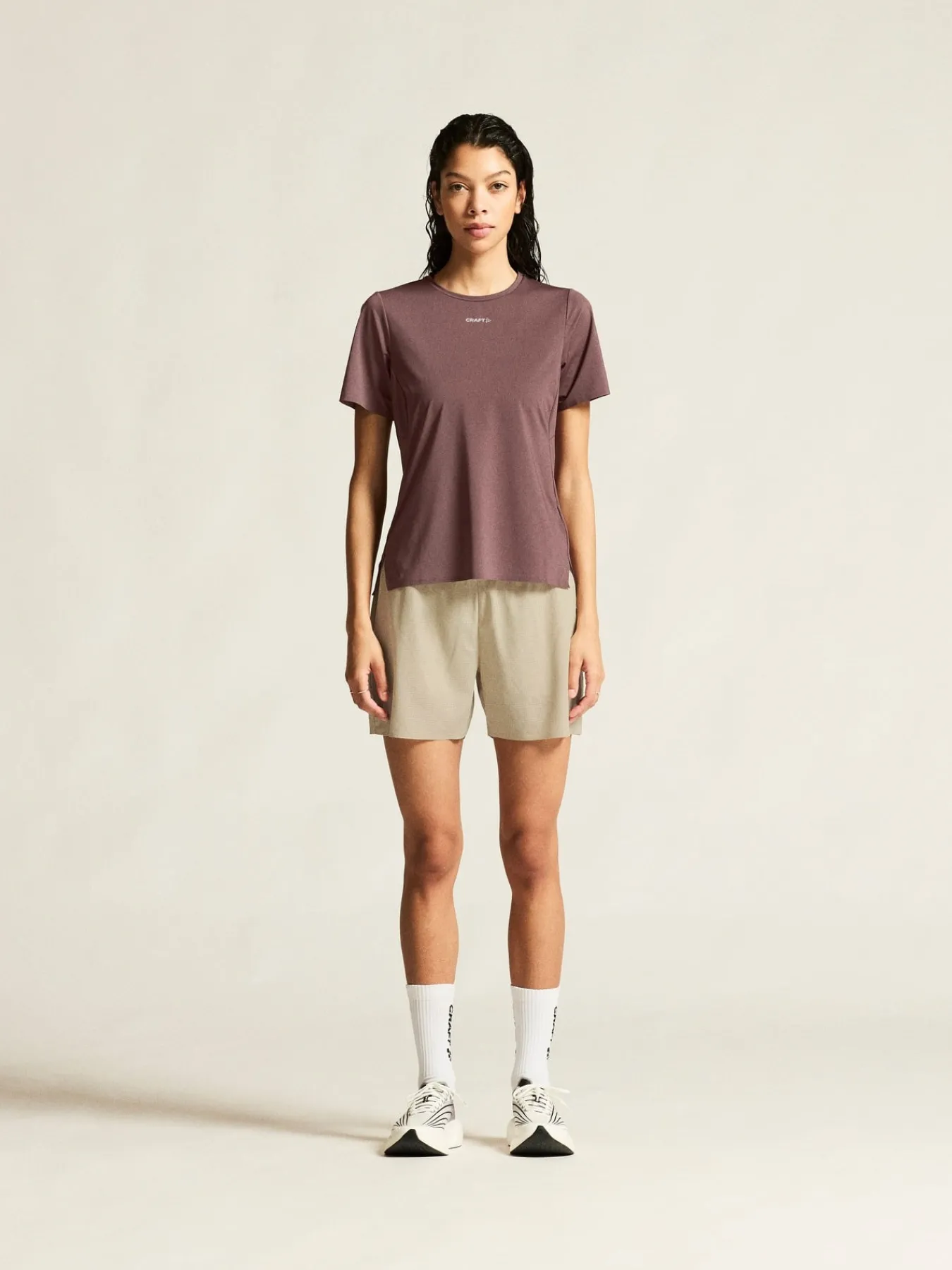 T-Skjorter & Singleter|Løping>Craft Sportswear PRO Trail Ss Tee 2 W Flint