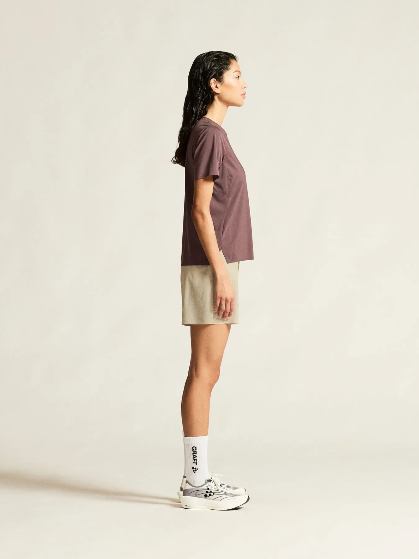 T-Skjorter & Singleter|Løping>Craft Sportswear PRO Trail Ss Tee 2 W Flint