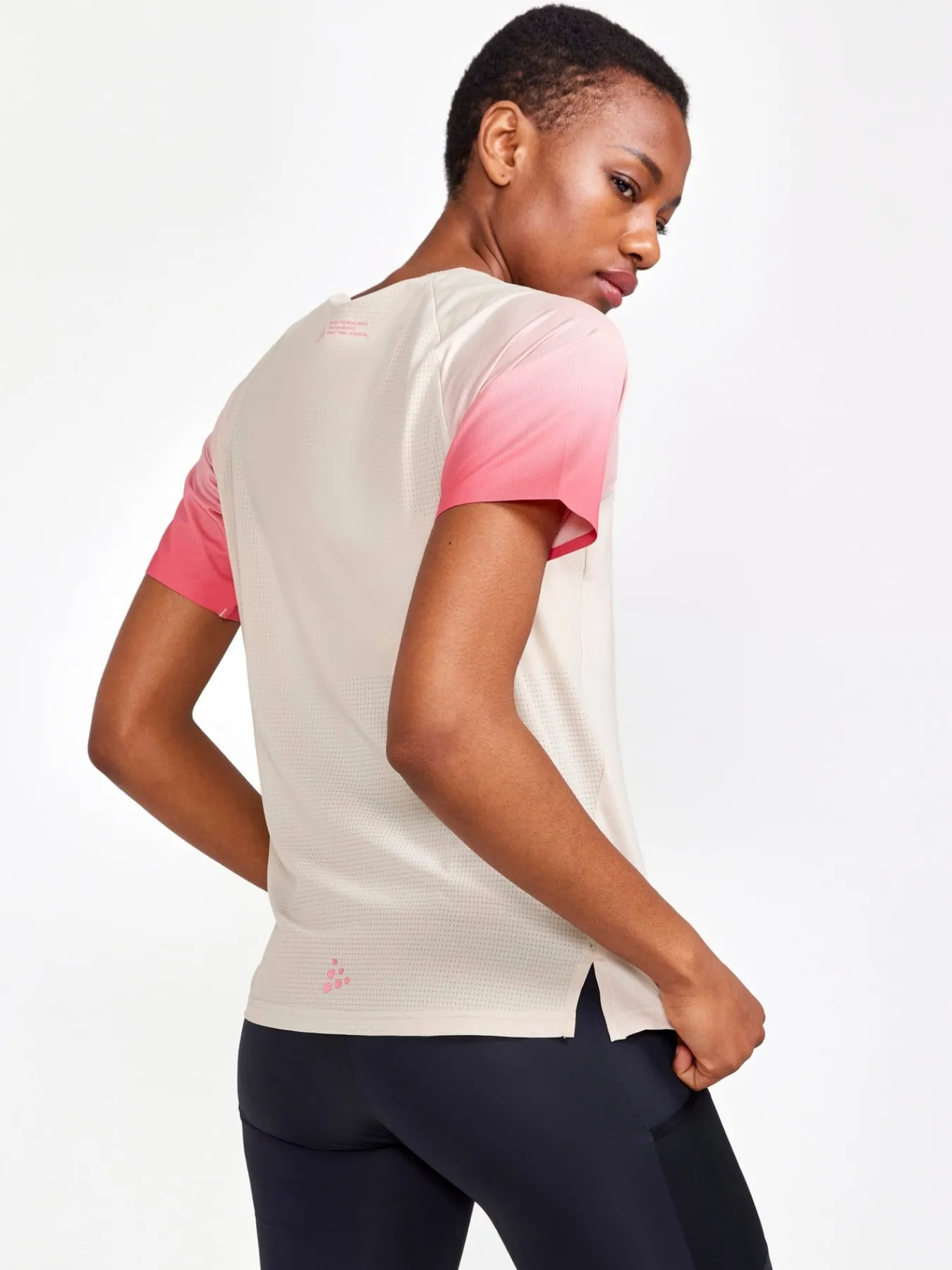 T-Skjorter & Singleter|Løping>Craft Sportswear PRO Trail SS Tee W Ecru-Multi