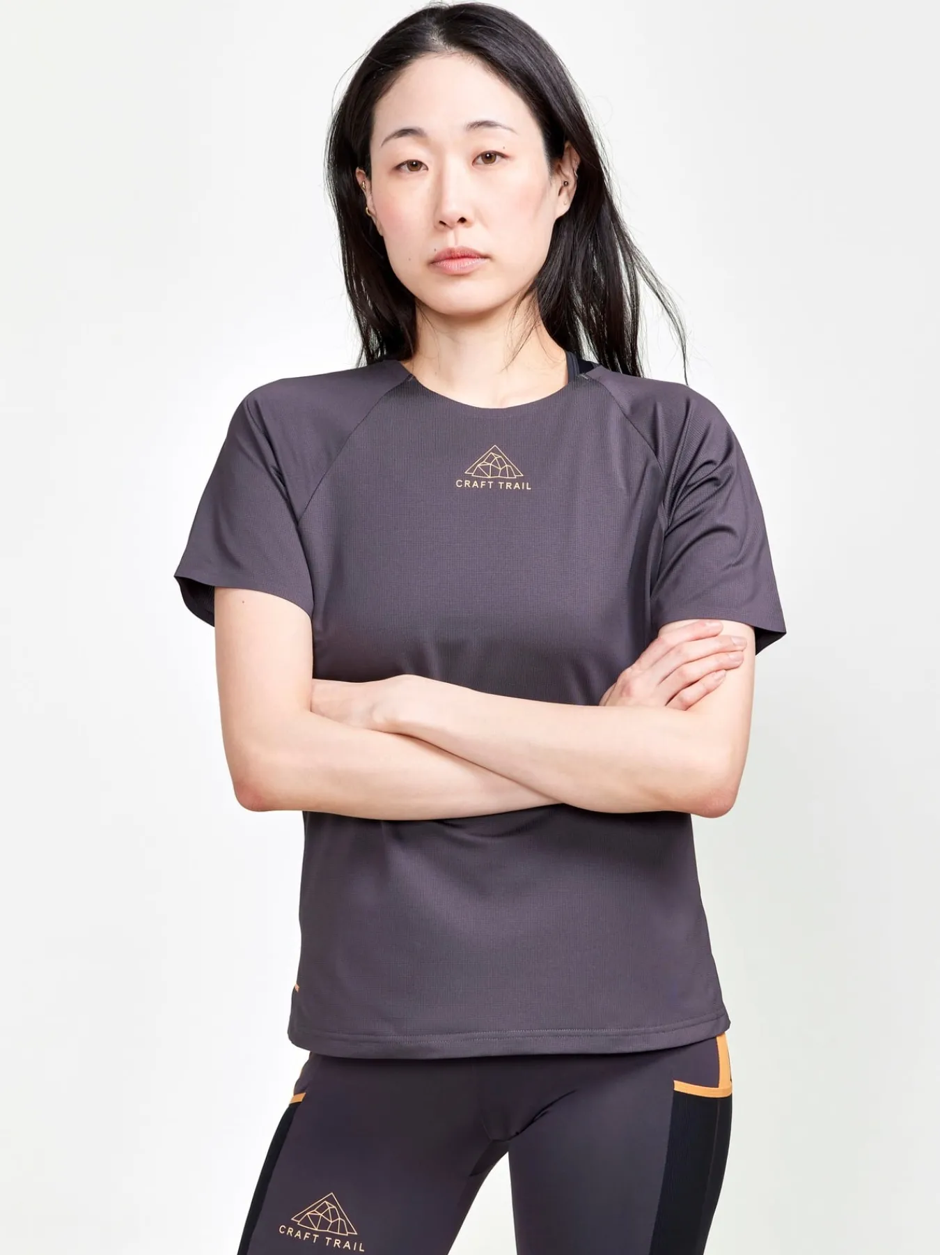 T-Skjorter & Singleter|Løping>Craft Sportswear PRO Trail SS Tee W Slate