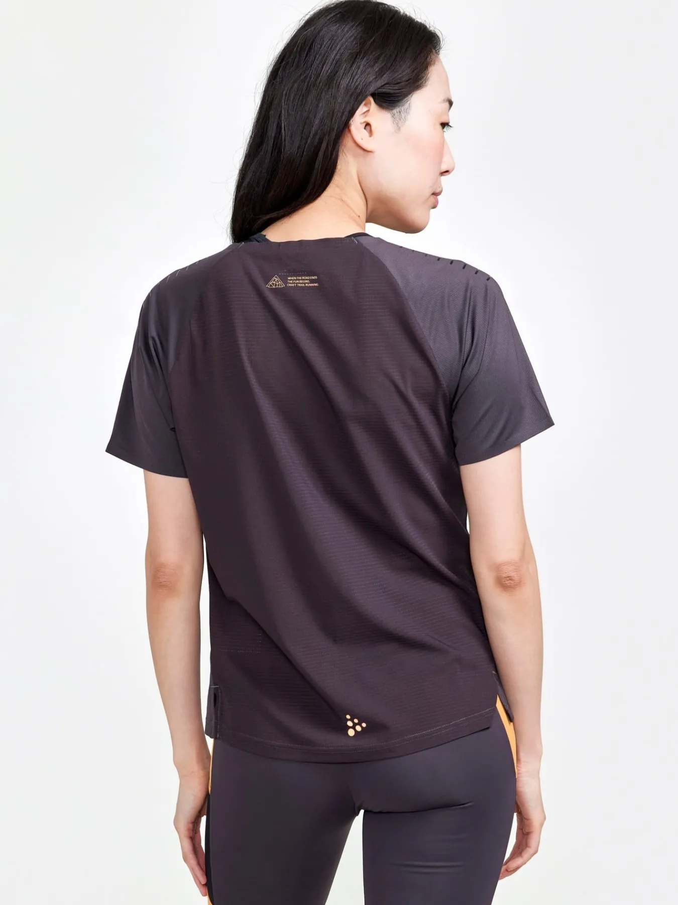 T-Skjorter & Singleter|Løping>Craft Sportswear PRO Trail SS Tee W Slate