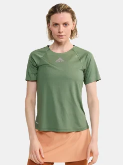 T-Skjorter & Singleter|Løping>Craft Sportswear PRO Trail SS Tee W Thyme