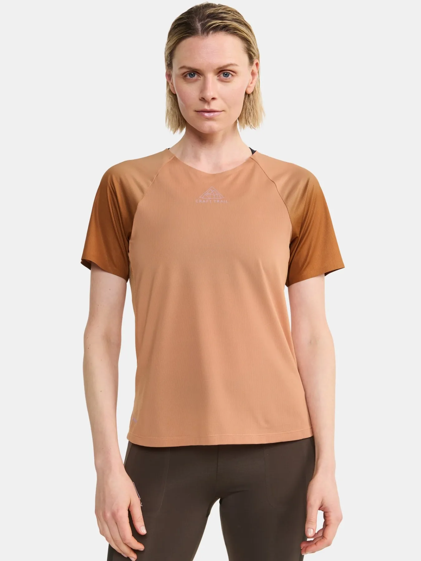 T-Skjorter & Singleter|Løping>Craft Sportswear PRO Trail SS Tee W Cliff-Mud