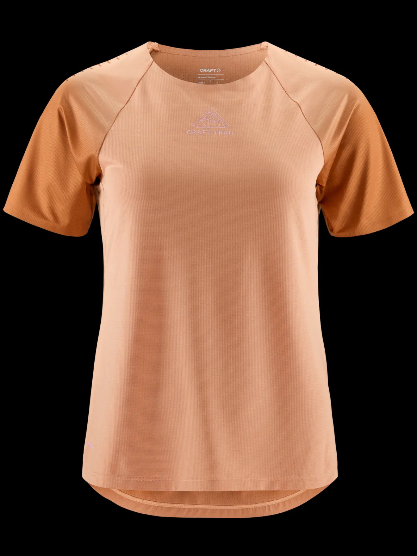 T-Skjorter & Singleter|Løping>Craft Sportswear PRO Trail SS Tee W Cliff-Mud