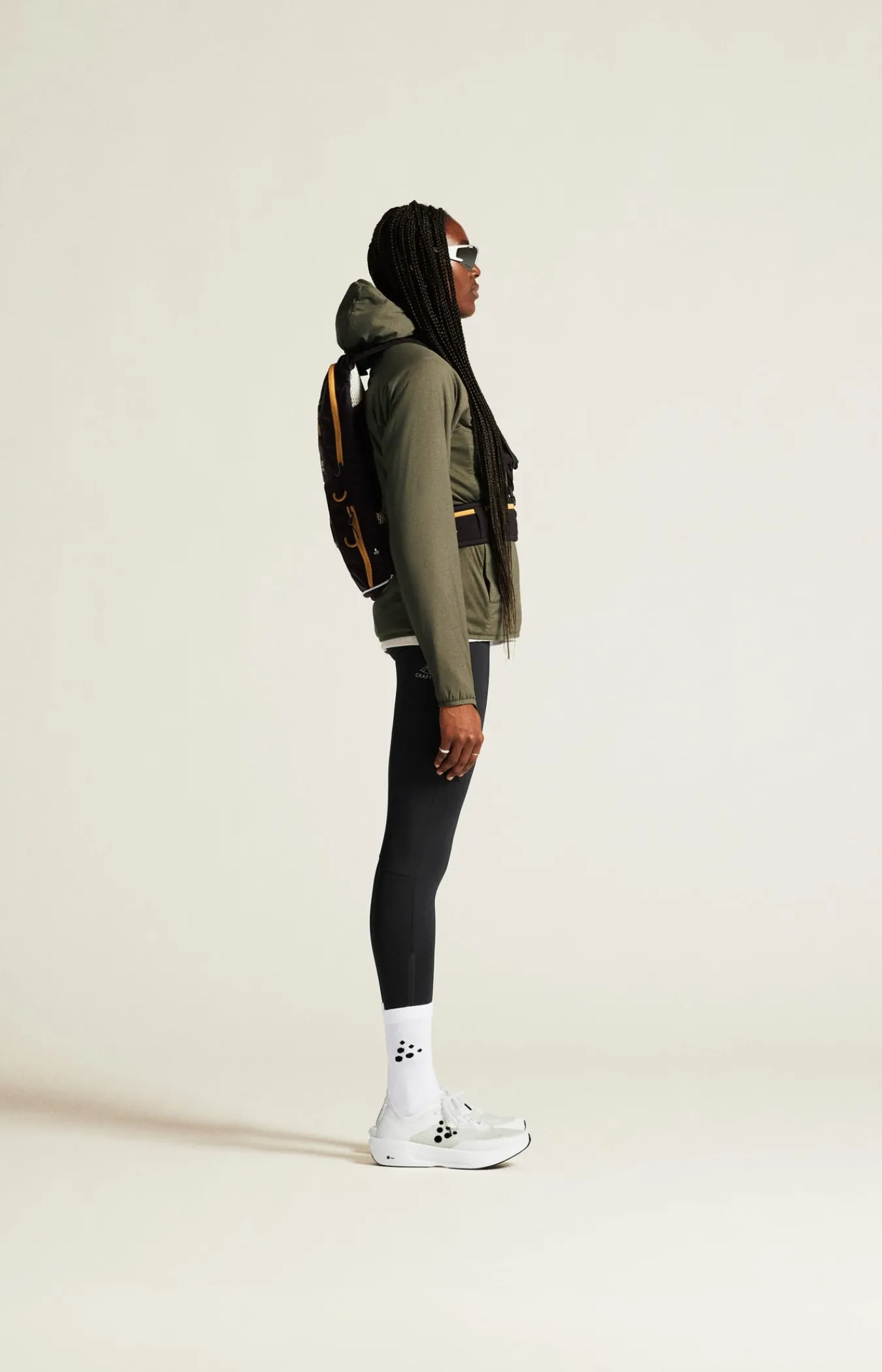 Tights|Løping>Craft Sportswear PRO Trail Tights 2 W Black