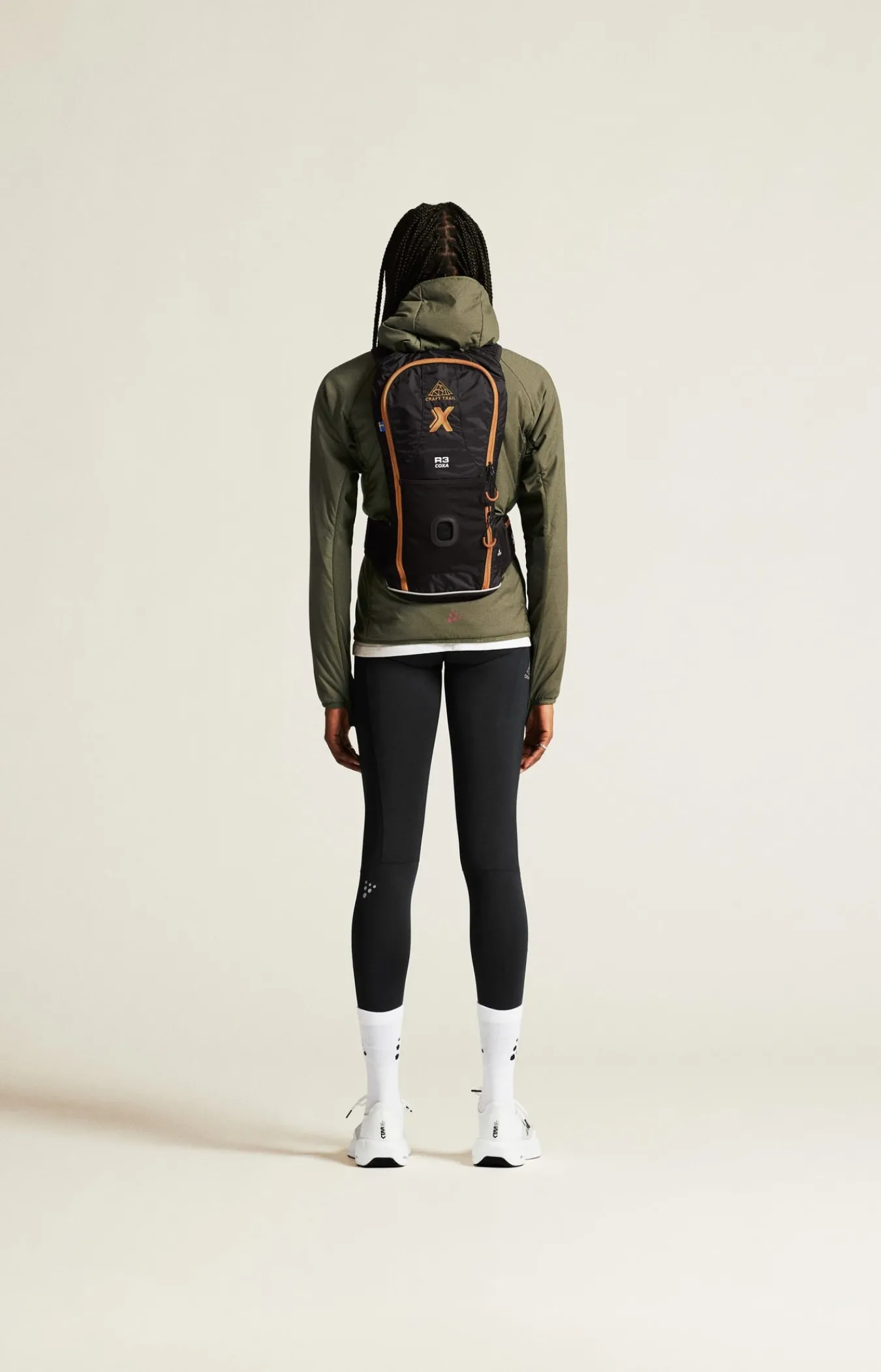 Tights|Løping>Craft Sportswear PRO Trail Tights 2 W Black