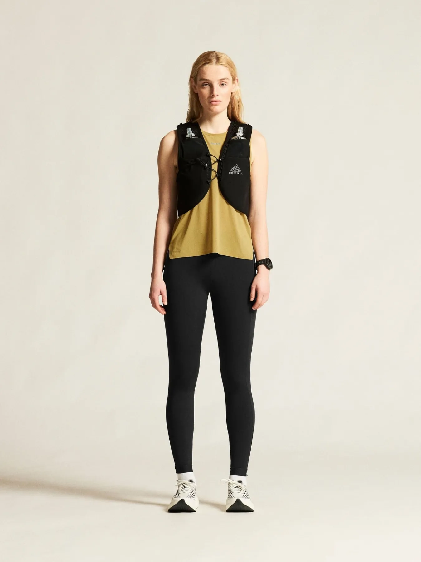 Tights|Løping>Craft Sportswear PRO Trail Tights 2 W Black