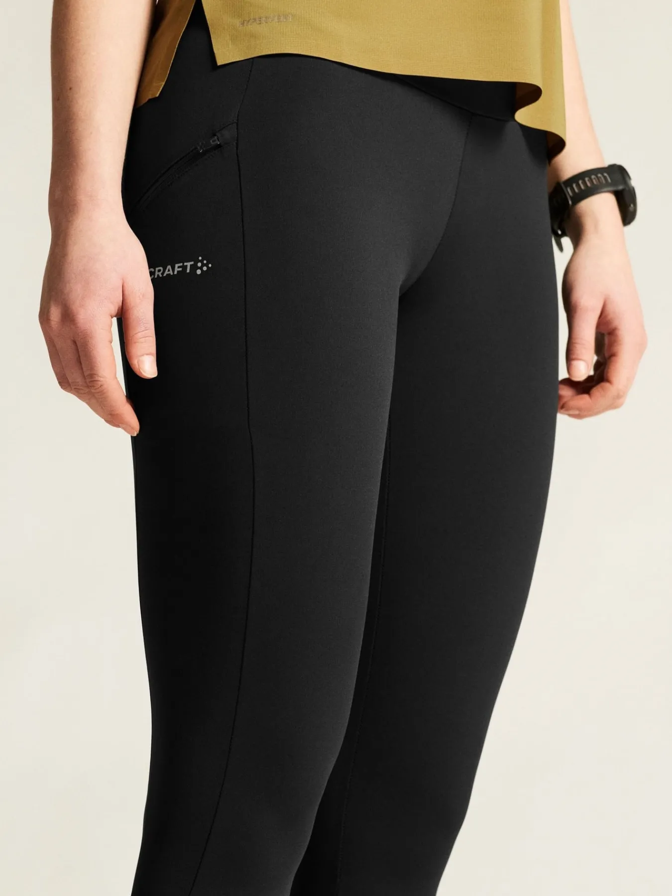 Tights|Løping>Craft Sportswear PRO Trail Tights 2 W Black