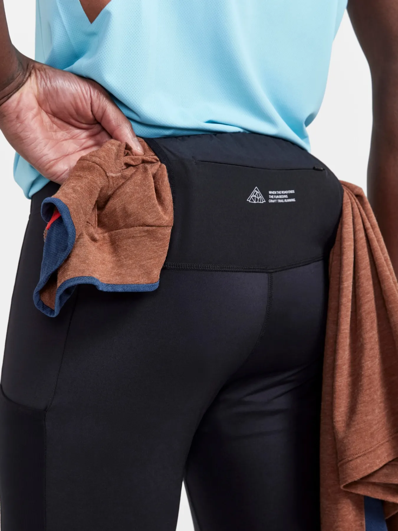 Tights|Løping>Craft Sportswear PRO Trail Tights M Black