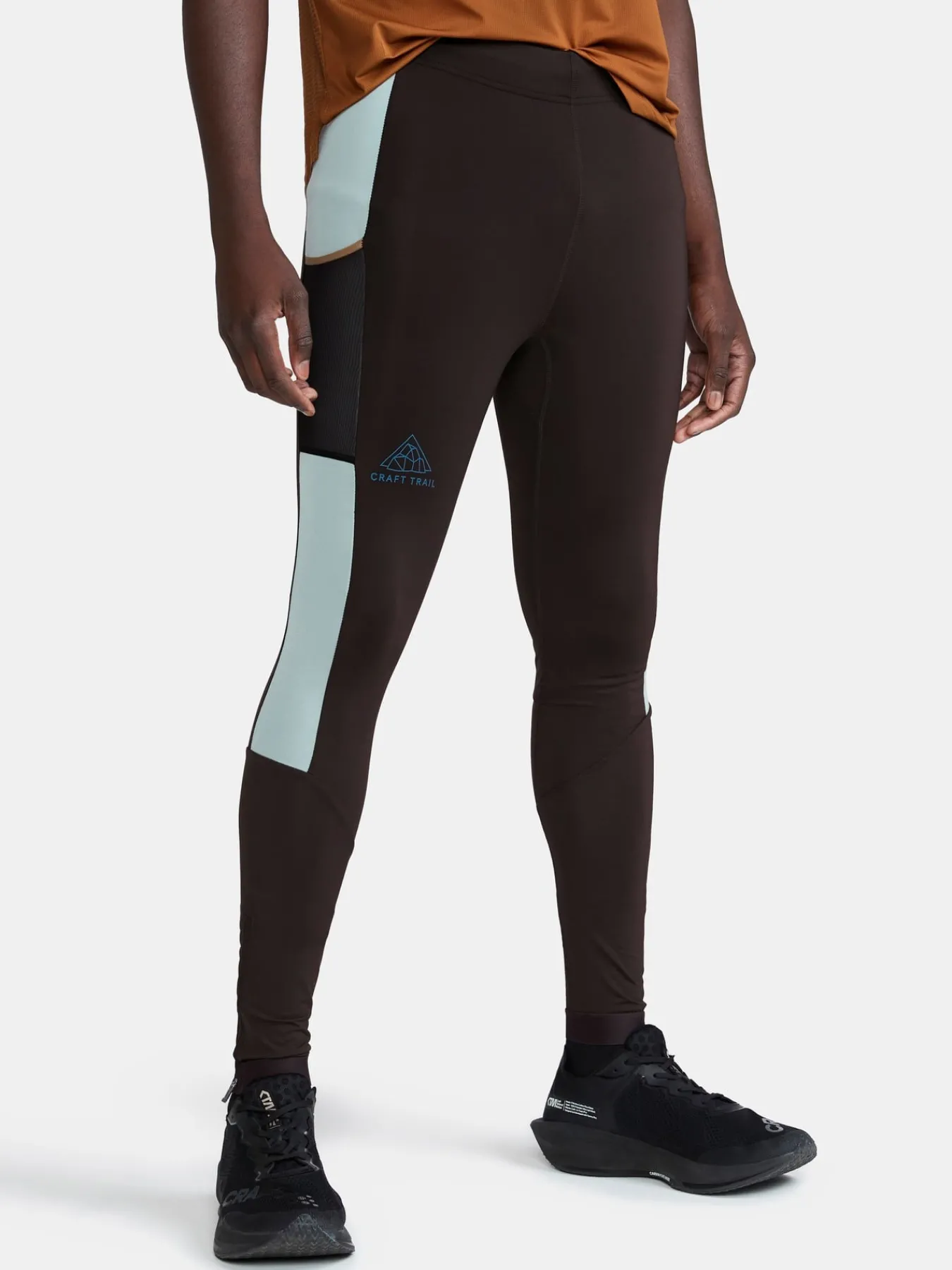 Tights|Løping>Craft Sportswear PRO Trail Tights M Slate-Thyme