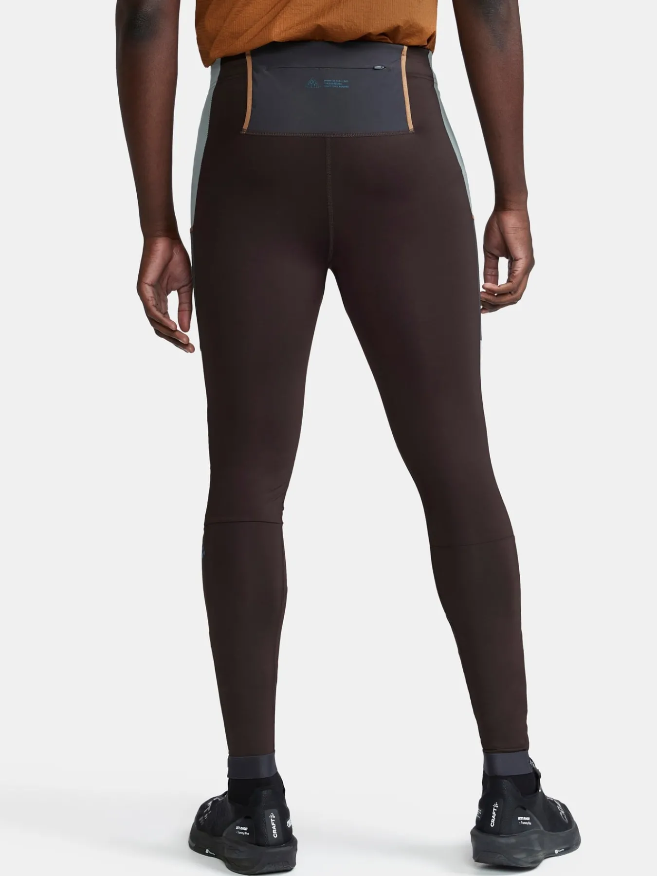Tights|Løping>Craft Sportswear PRO Trail Tights M Slate-Thyme