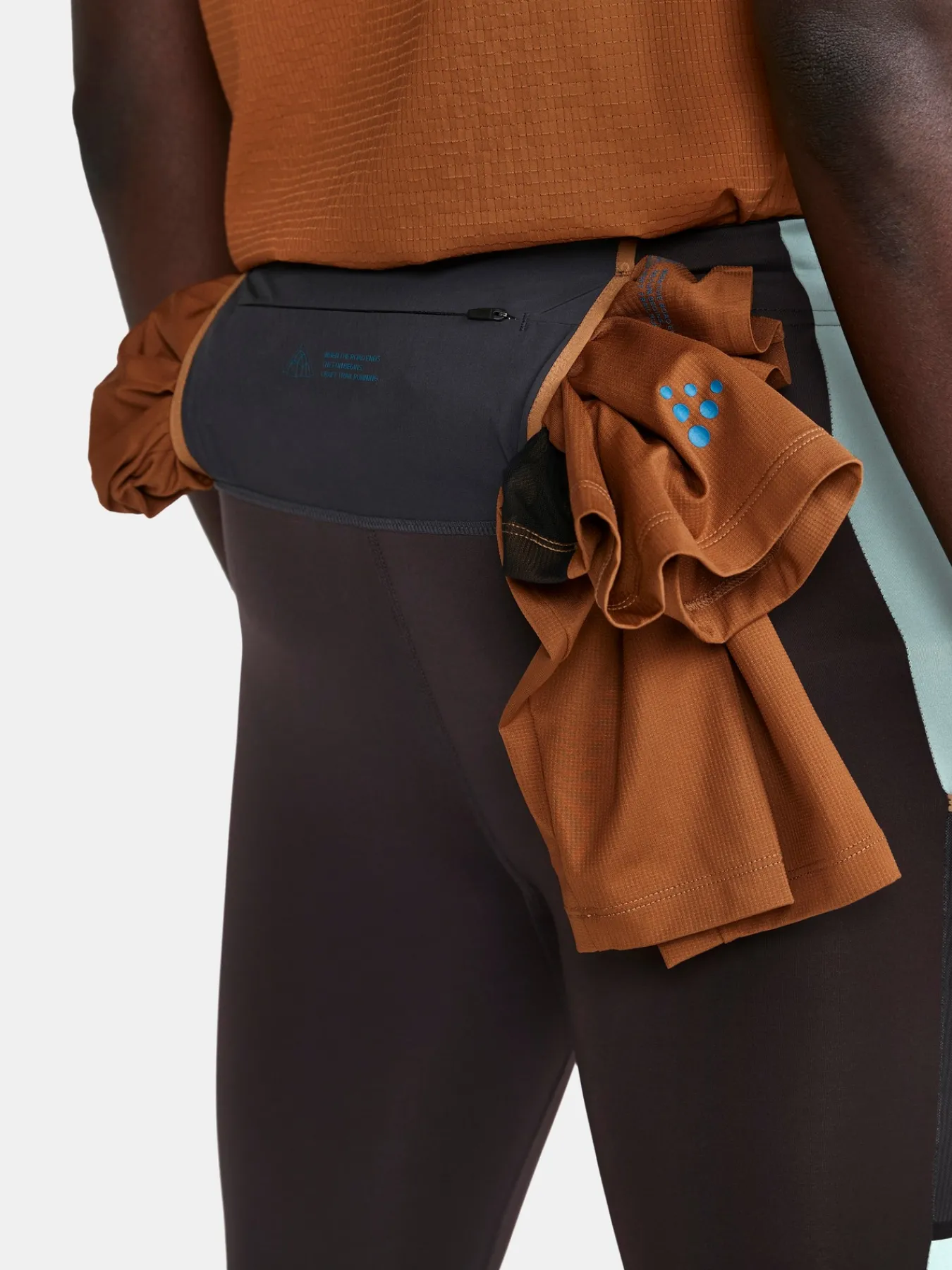 Tights|Løping>Craft Sportswear PRO Trail Tights M Slate-Thyme