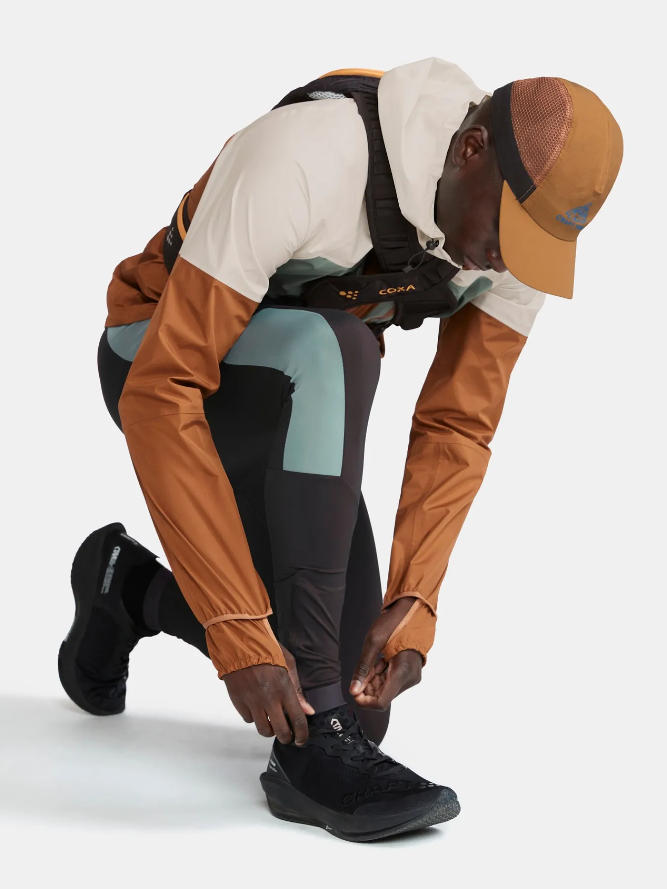 Tights|Løping>Craft Sportswear PRO Trail Tights M Slate-Thyme