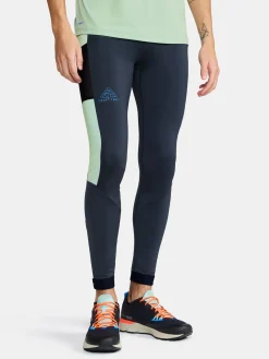 Tights|Løping>Craft Sportswear PRO Trail Tights M Blaze-Plexi