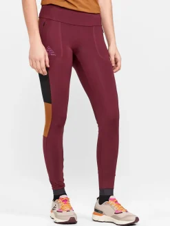 Tights|Løping>Craft Sportswear PRO Trail Tights W Punsch-Roots
