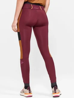 Tights|Løping>Craft Sportswear PRO Trail Tights W Punsch-Roots