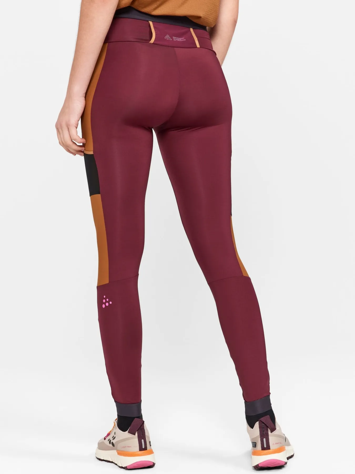 Tights|Løping>Craft Sportswear PRO Trail Tights W Punsch-Roots