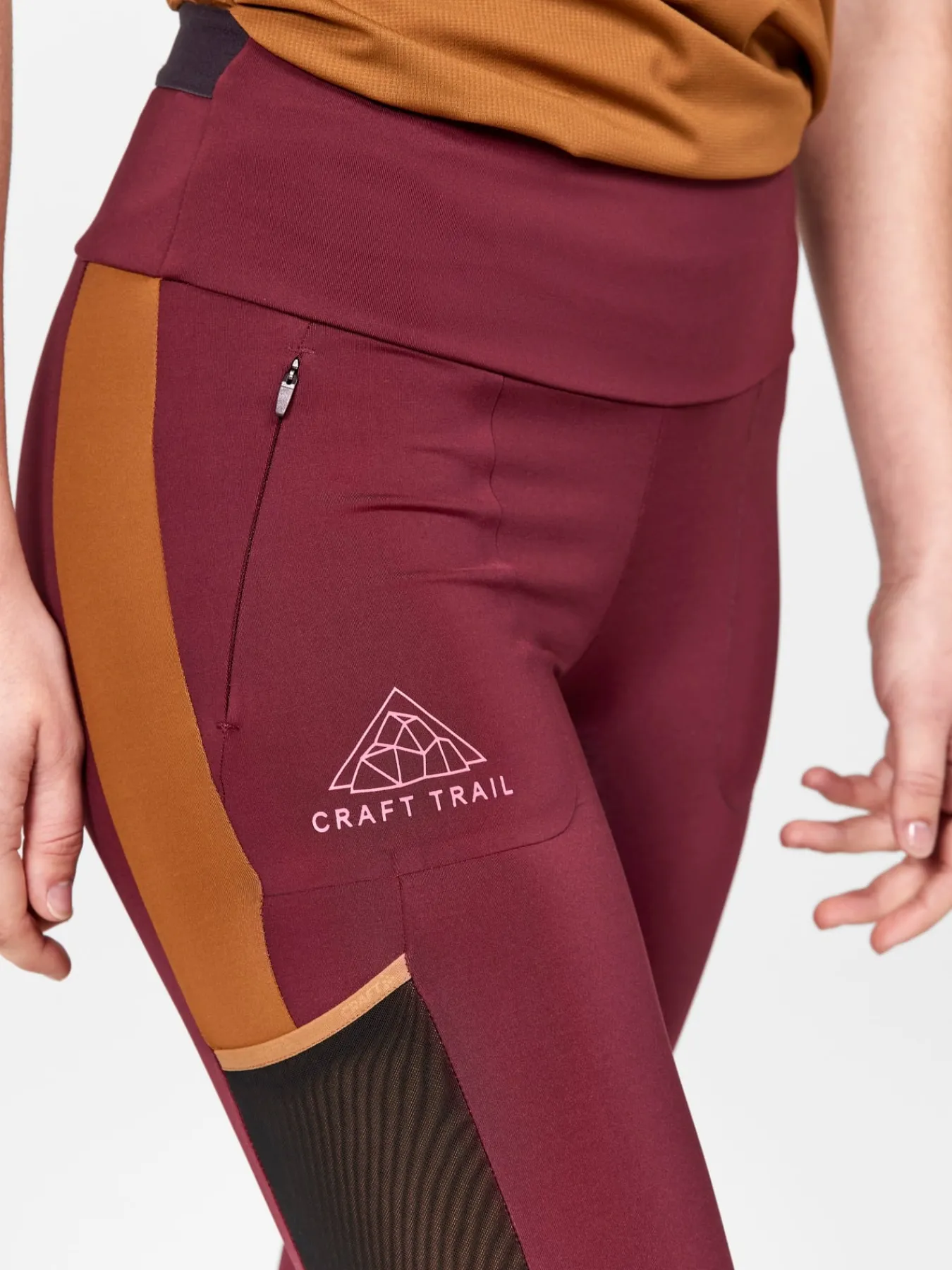 Tights|Løping>Craft Sportswear PRO Trail Tights W Punsch-Roots