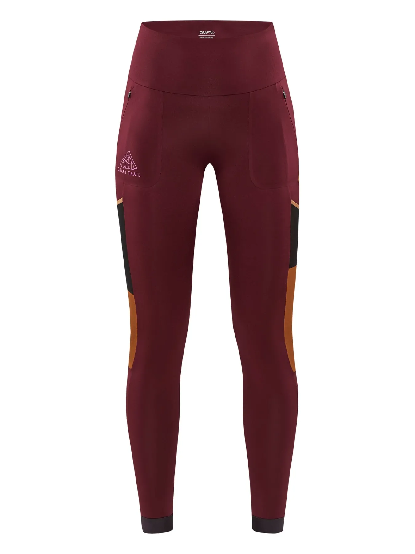 Tights|Løping>Craft Sportswear PRO Trail Tights W Punsch-Roots