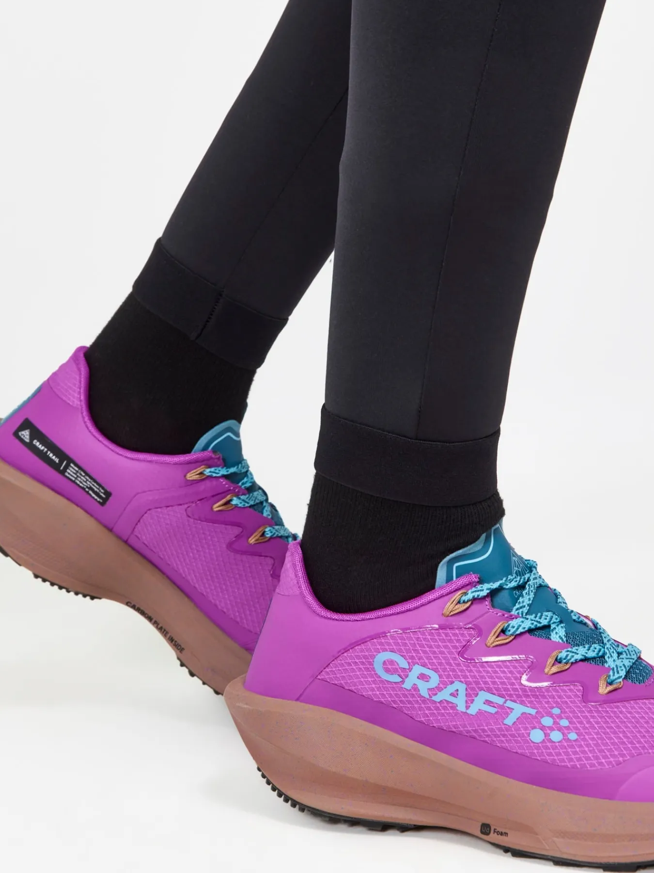 Tights|Løping>Craft Sportswear PRO Trail Tights W Black