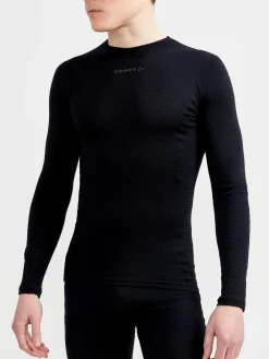 T-Skjorter & Singleter|Ull- & Superundertøy>Craft Sportswear PRO Wool Extreme X LS M BLACK