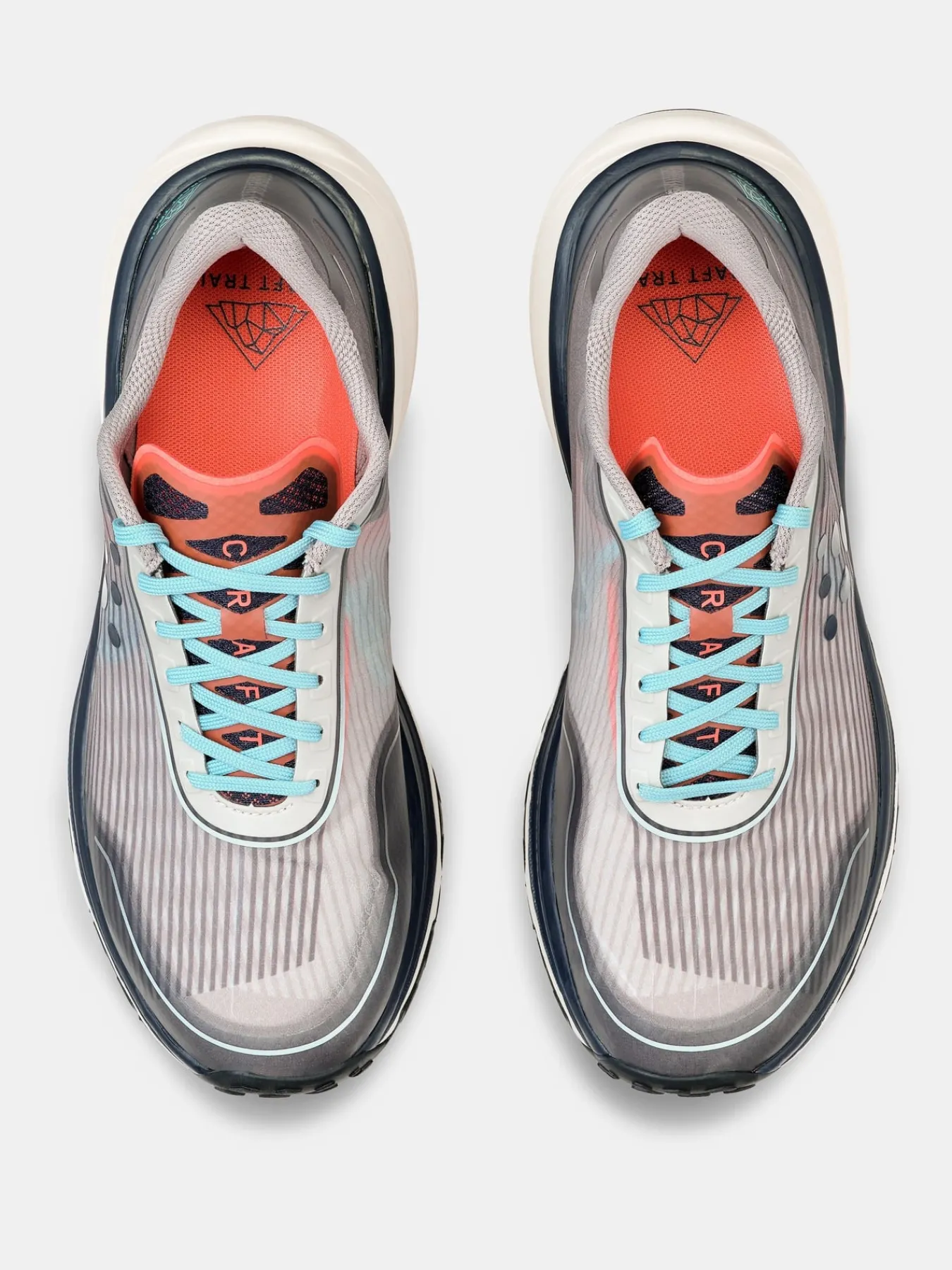 Terrengsko|Løping>Craft Sportswear Pure Trail W Concrete-Blaze