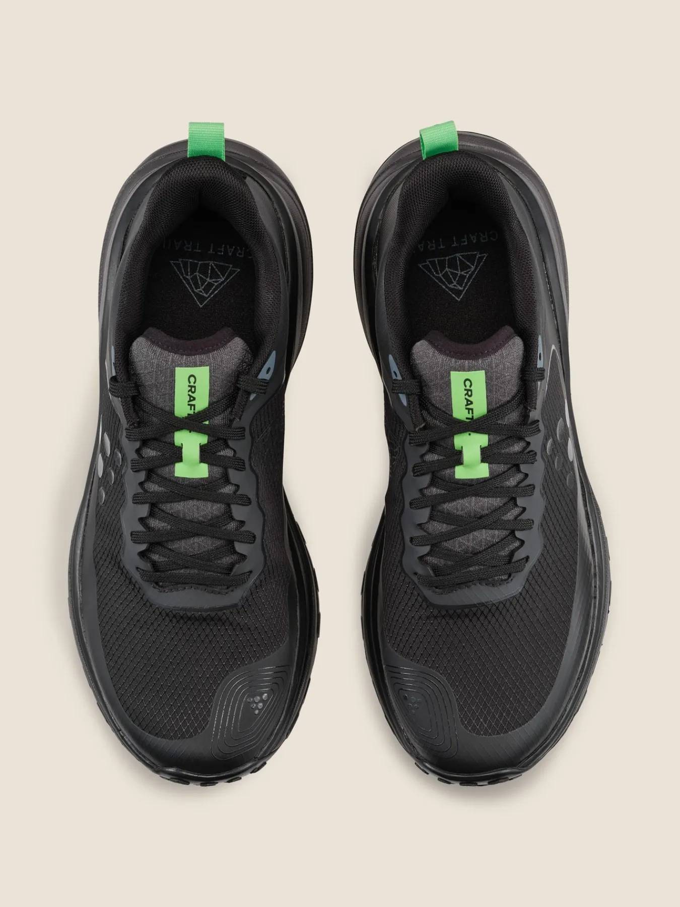 Terrengsko|Løping>Craft Sportswear Pure Trail X W Black/Asphalt