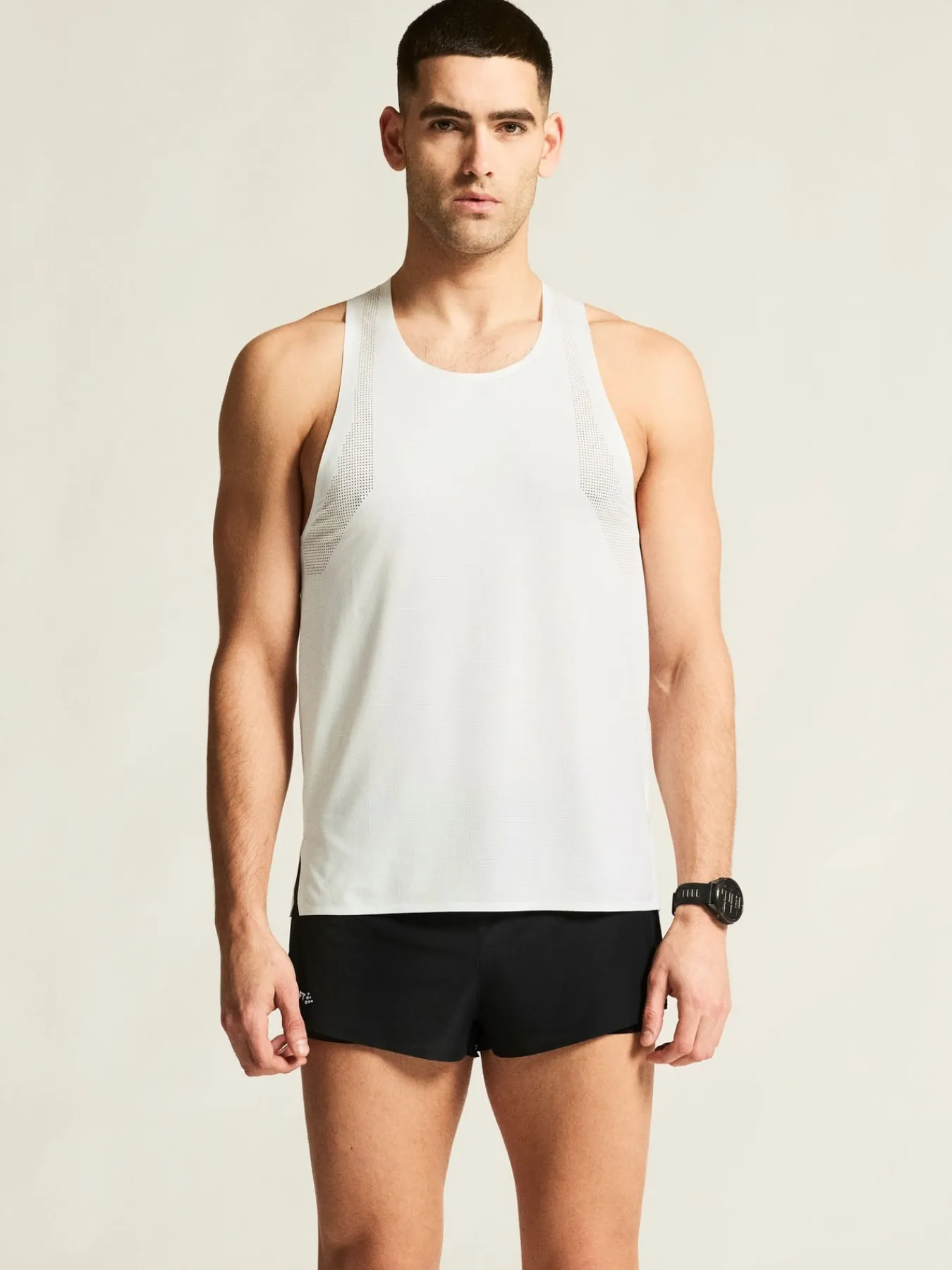 T-Skjorter & Singleter|Løping>Craft Sportswear Race Day Singlet 2 M White