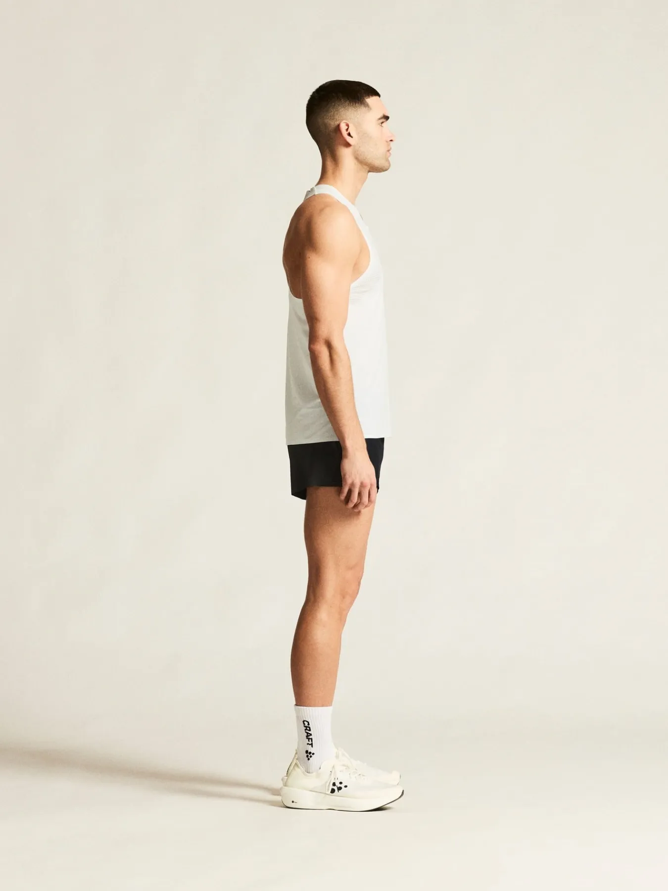 T-Skjorter & Singleter|Løping>Craft Sportswear Race Day Singlet 2 M White