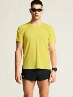 T-Skjorter & Singleter|Løping>Craft Sportswear Race Day SS Tee 2 M Zest
