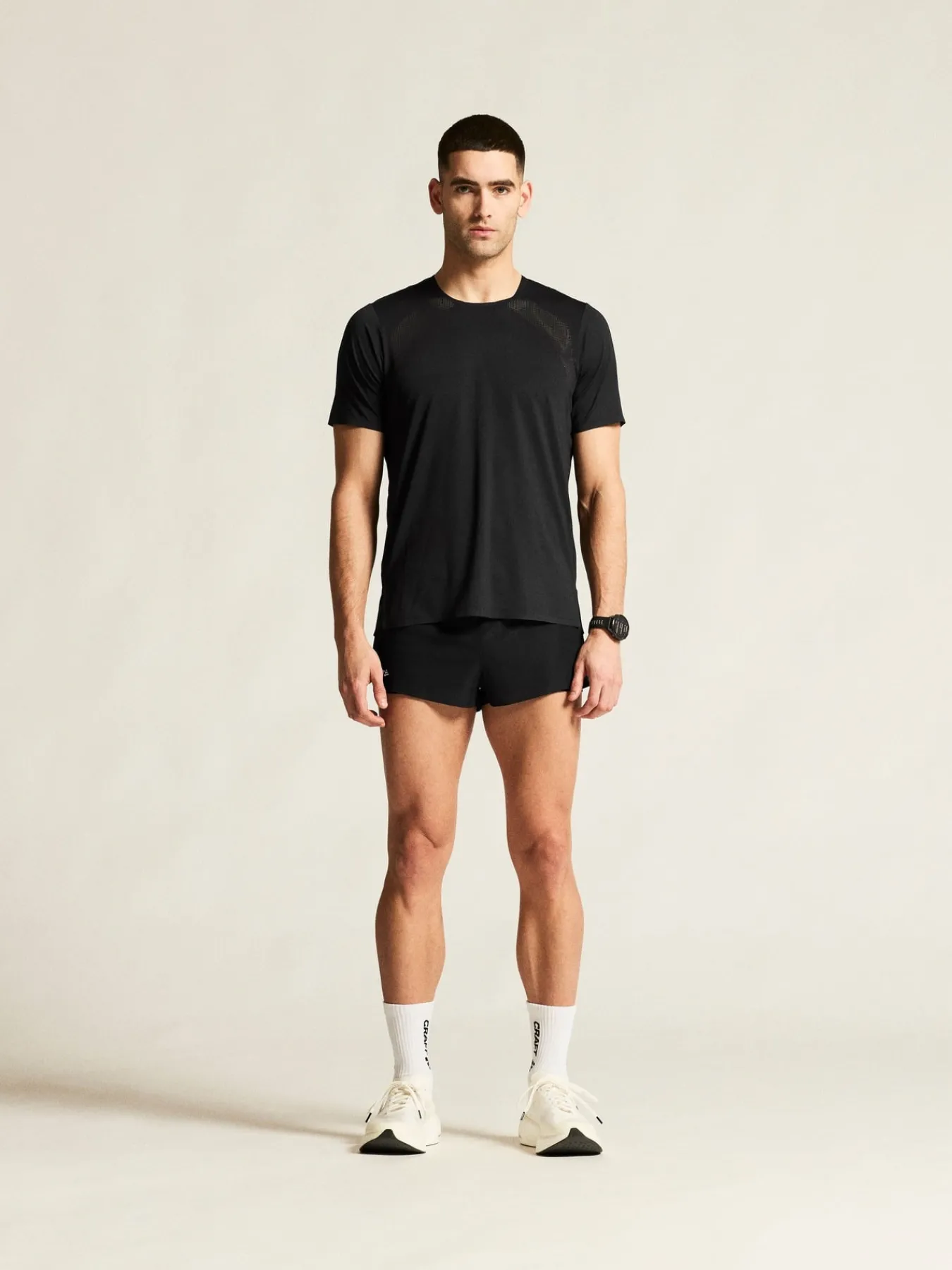 T-Skjorter & Singleter|Løping>Craft Sportswear Race Day SS Tee 2 M Black