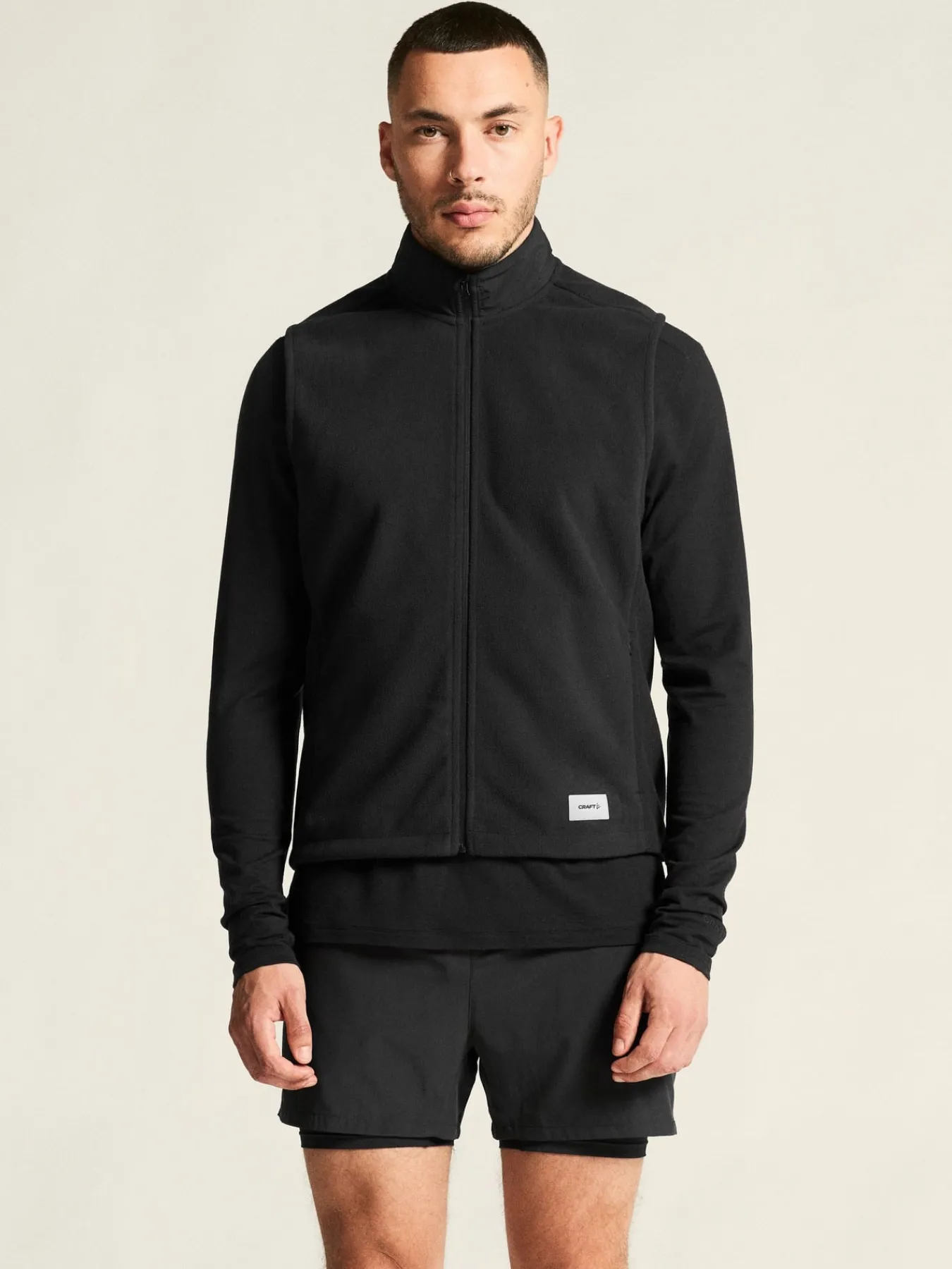 Jakker & Vester|Løping>Craft Sportswear SubZ Fleece Vest M Black