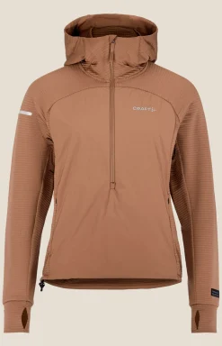 Jakker & Vester|Løping>Craft Sportswear SubZ Light Hood Sweater W Clove
