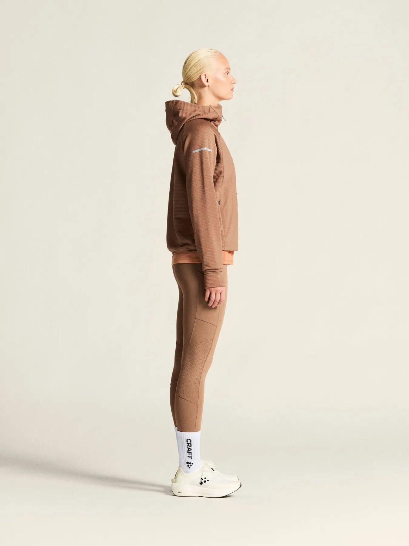 Jakker & Vester|Løping>Craft Sportswear SubZ Light Hood Sweater W Clove