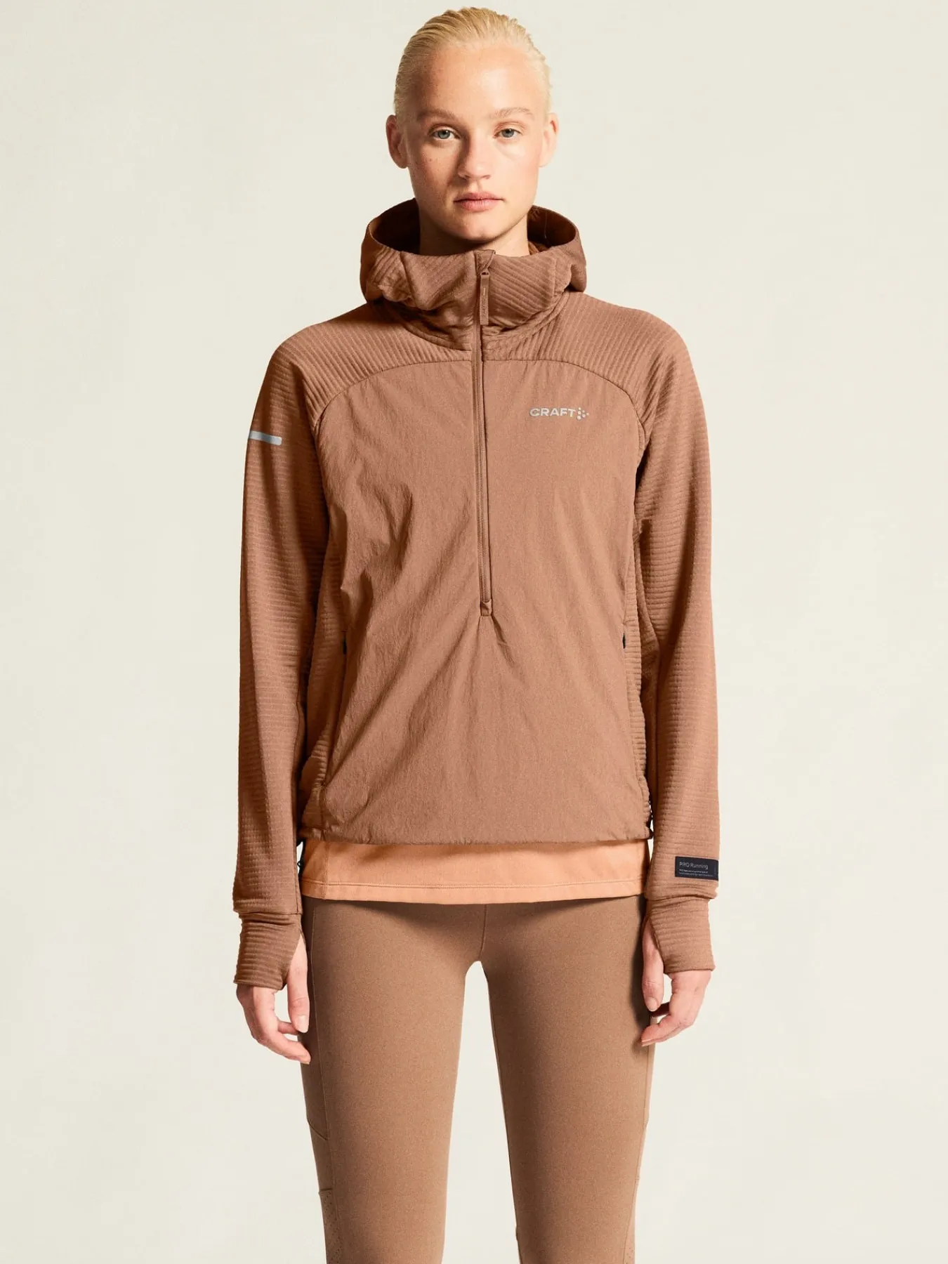 Jakker & Vester|Løping>Craft Sportswear SubZ Light Hood Sweater W Clove