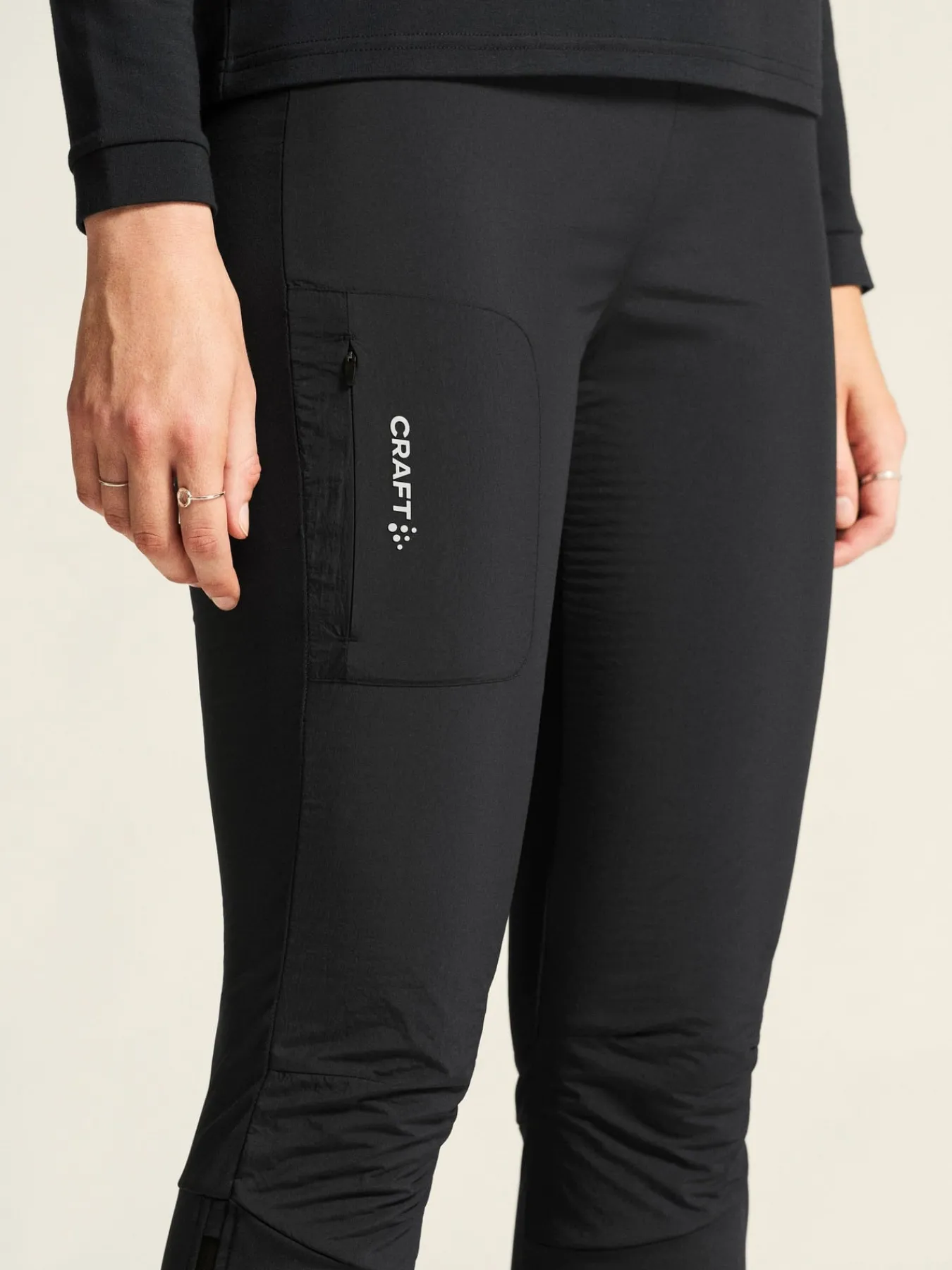 Tights|Løping>Craft Sportswear SubZ Light Tights W Black