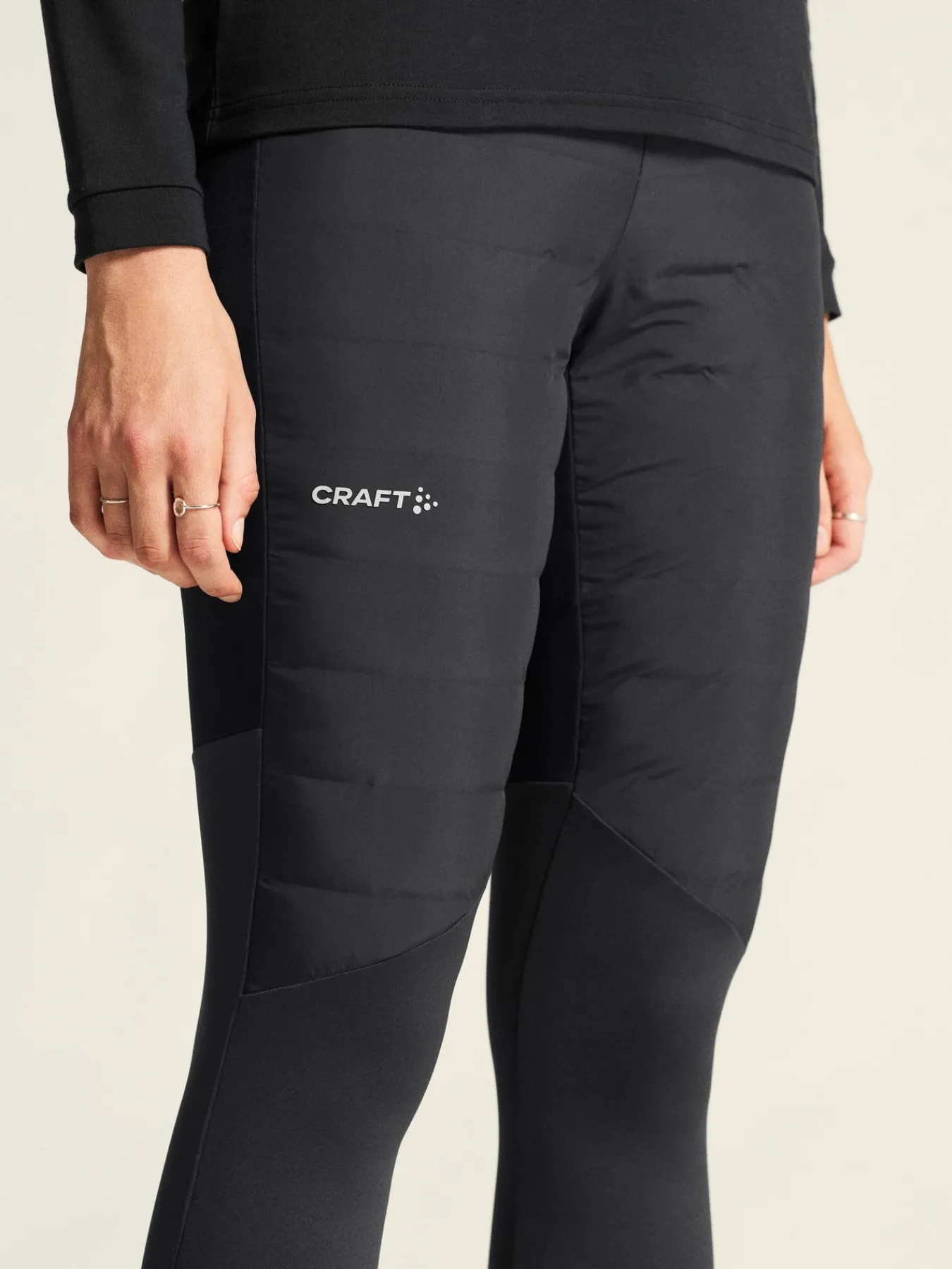 Tights|Løping>Craft Sportswear SubZ Tights 4 W Black