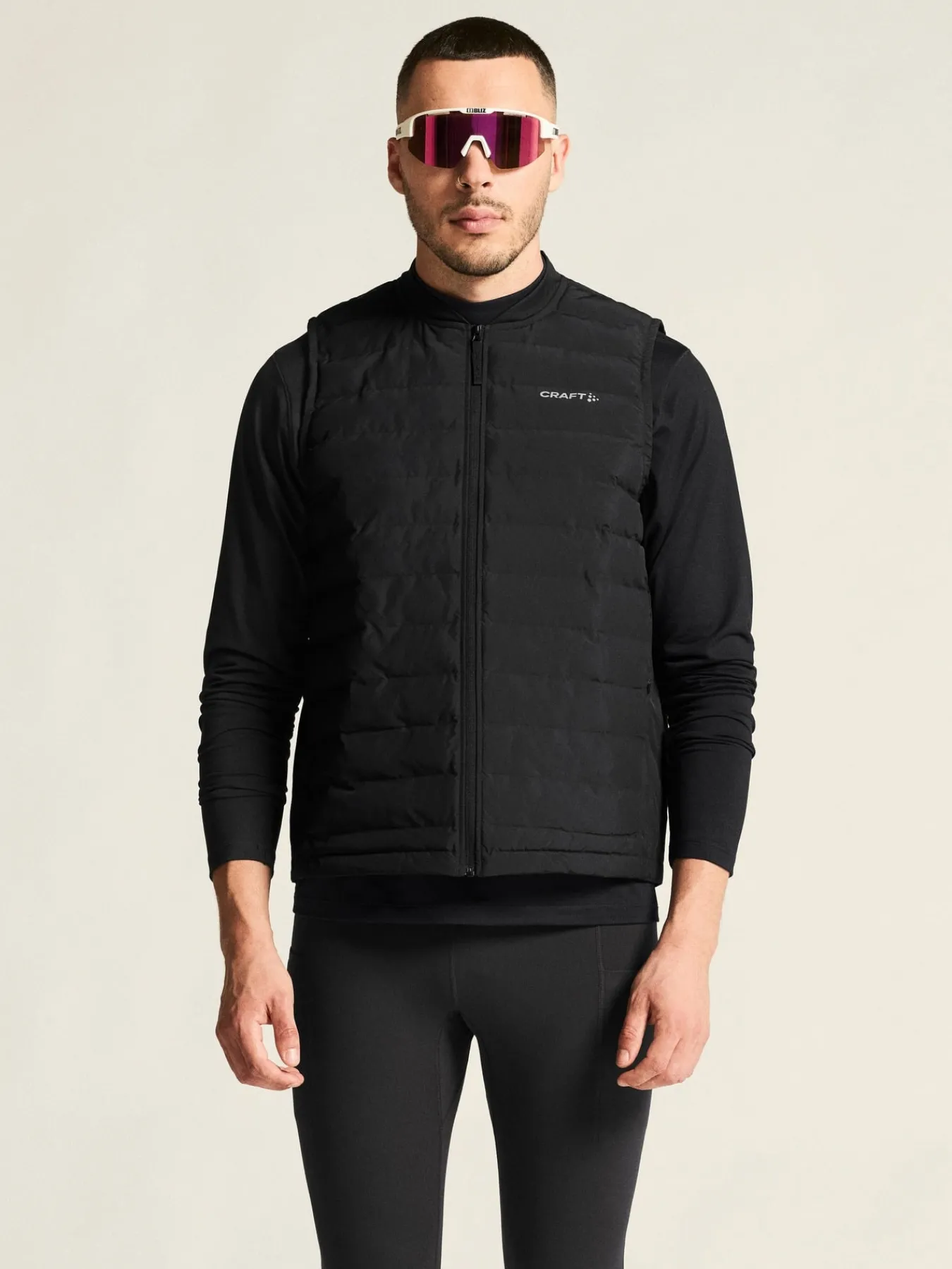 Jakker & Vester|Løping>Craft Sportswear SubZ Vest 4 M Black