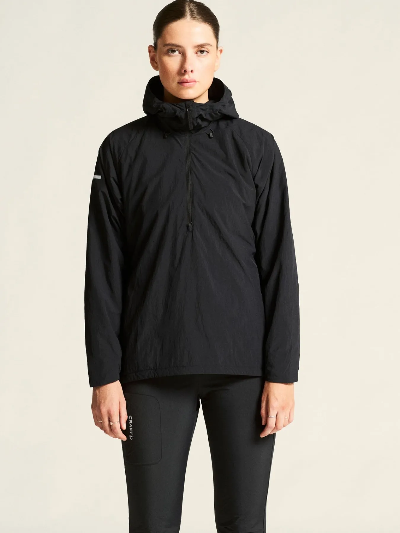 Jakker & Vester|Løping>Craft Sportswear SubZ Warm Hood W Black