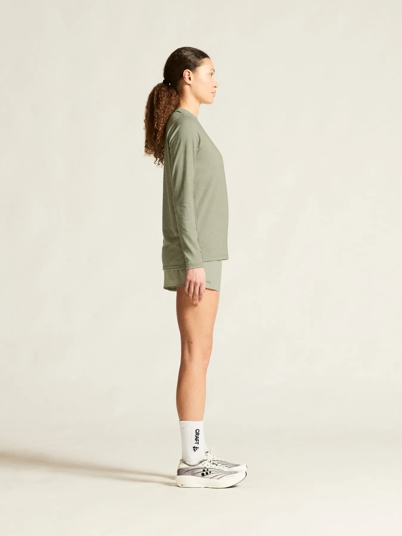 Gensere|Løping>Craft Sportswear Thermal Mesh CN W Pigeon Melange