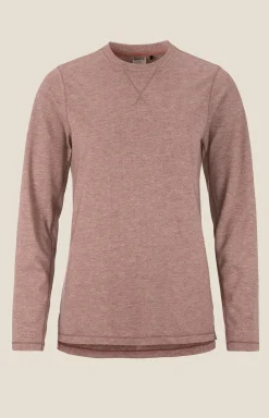 Gensere|Løping>Craft Sportswear Thermal Mesh CN W Rose Brown/Melange