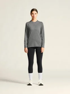 Gensere|Løping>Craft Sportswear Thermal Mesh CN W Dk Grey Melange