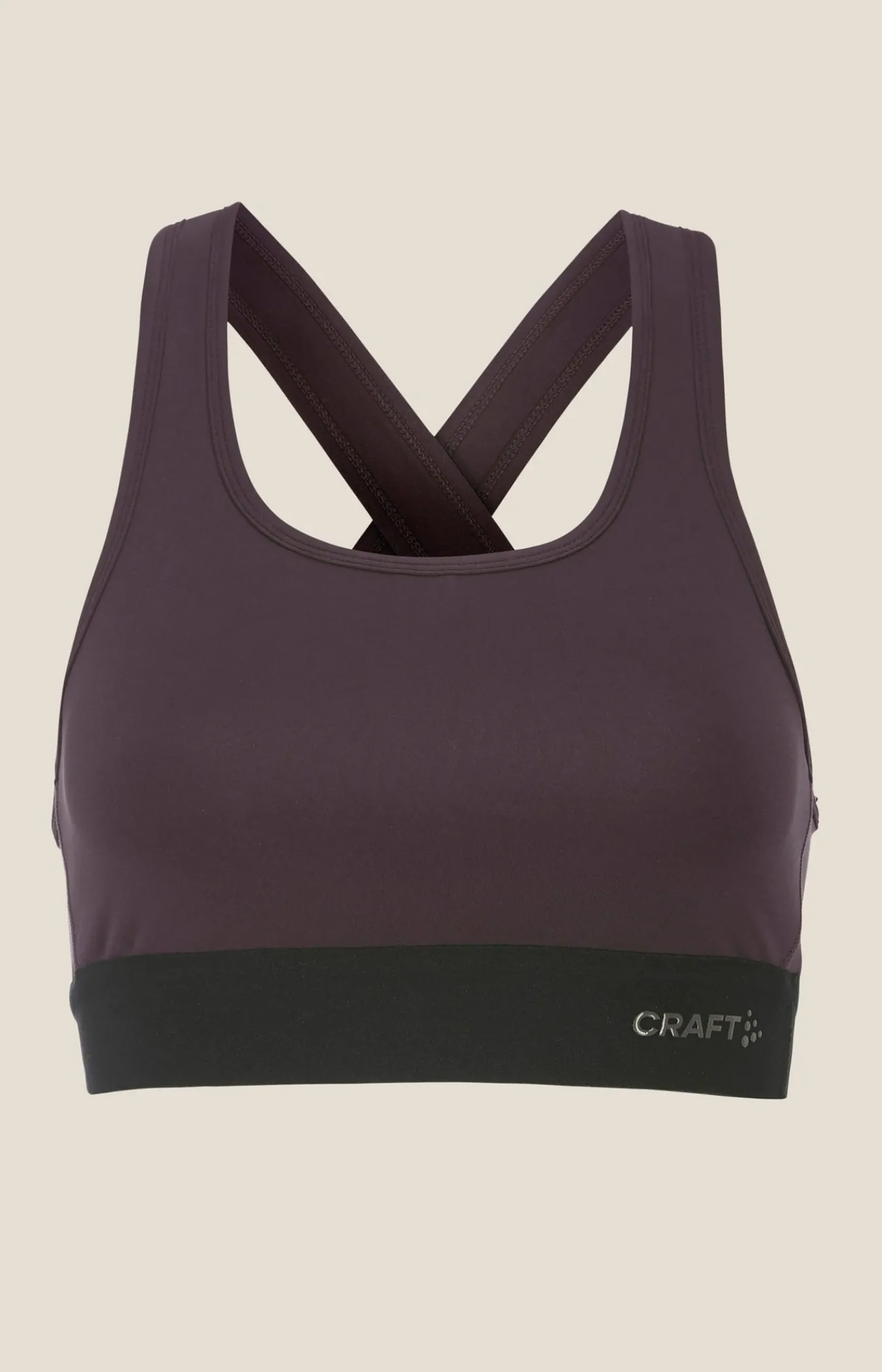 Undertøy|Trening>Craft Sportswear Training Bra Padded W Dk Plum
