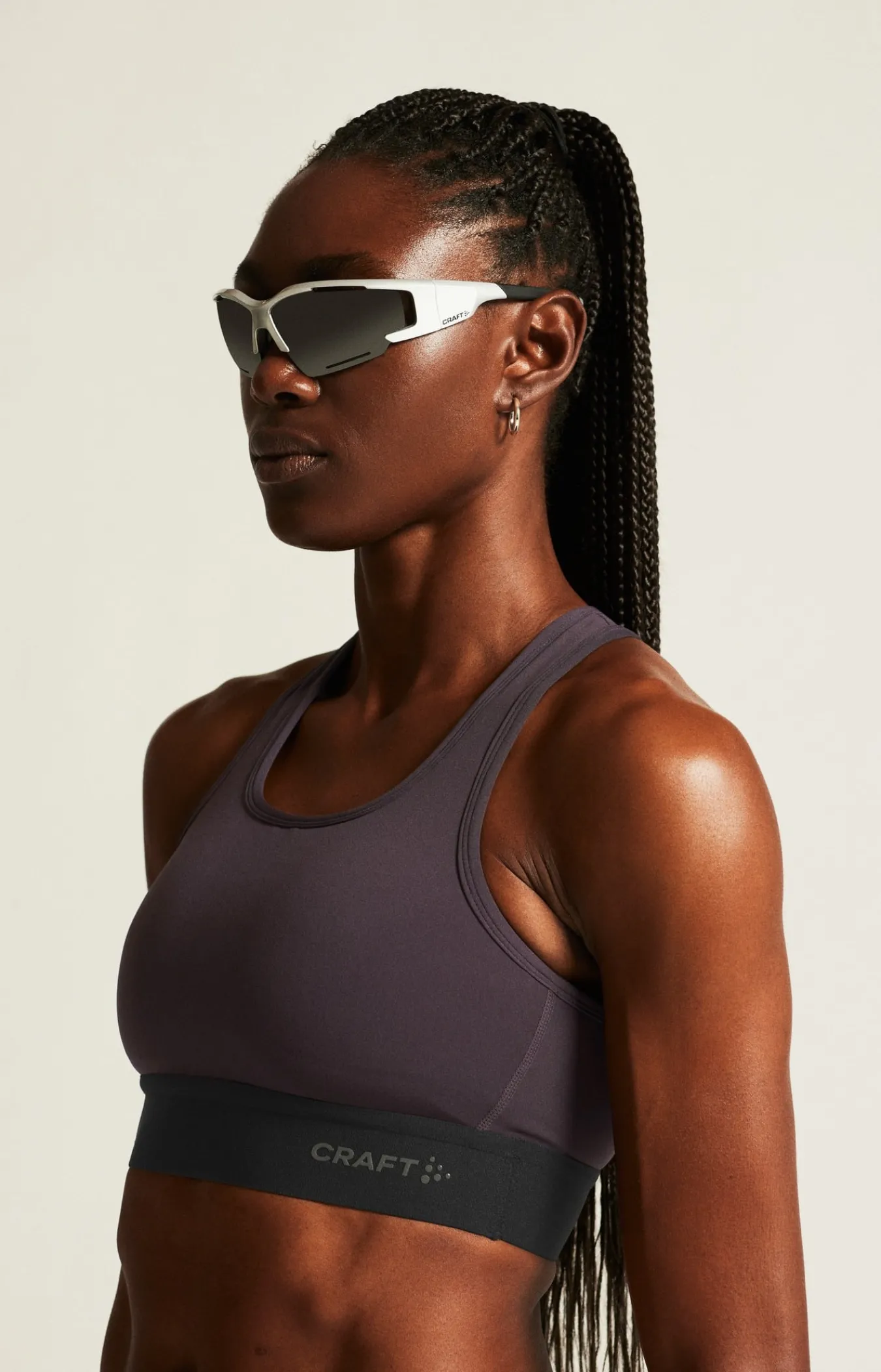 Undertøy|Trening>Craft Sportswear Training Bra Padded W Dk Plum