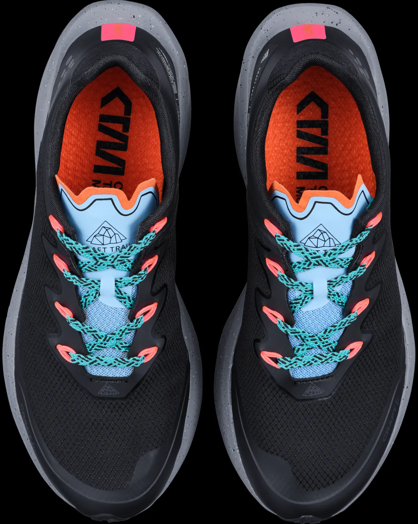 Terrengsko|Løping>Craft Sportswear Ultra Trail 2 W Black-Mind